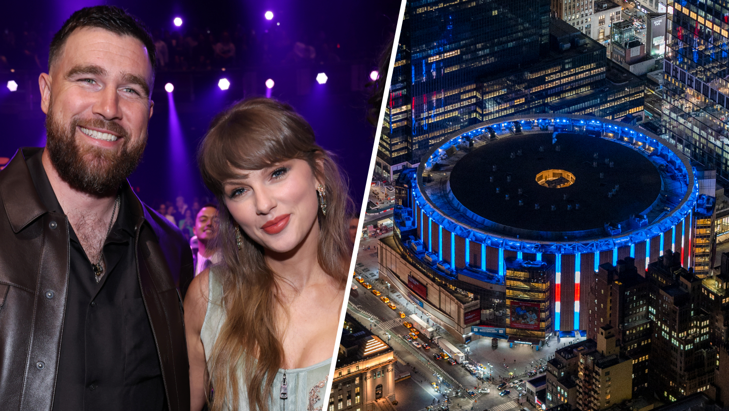 An MSG wedding? Taylor Swift and Travis Kelce wouldn't be the first to get hitched at the arena