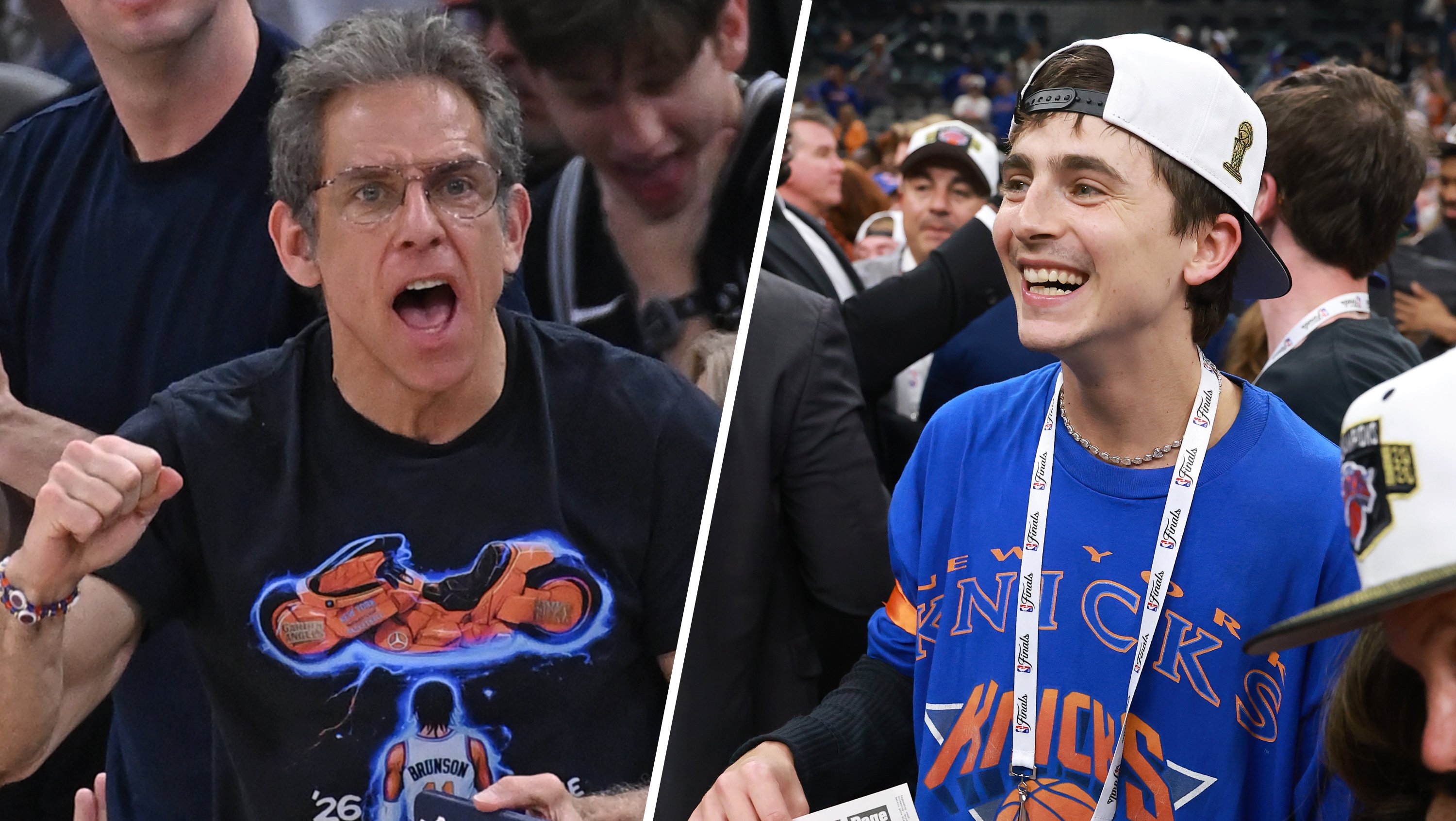 Timothée Chalamet, Ben Stiller among celebrity sightings at star-studded Knicks parade