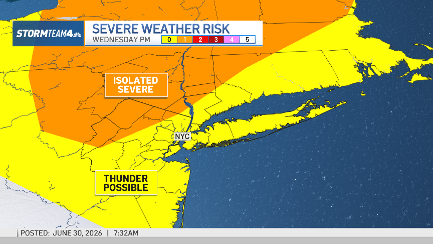 Extreme heat warning blankets NYC area: get forecast update – NBC New York