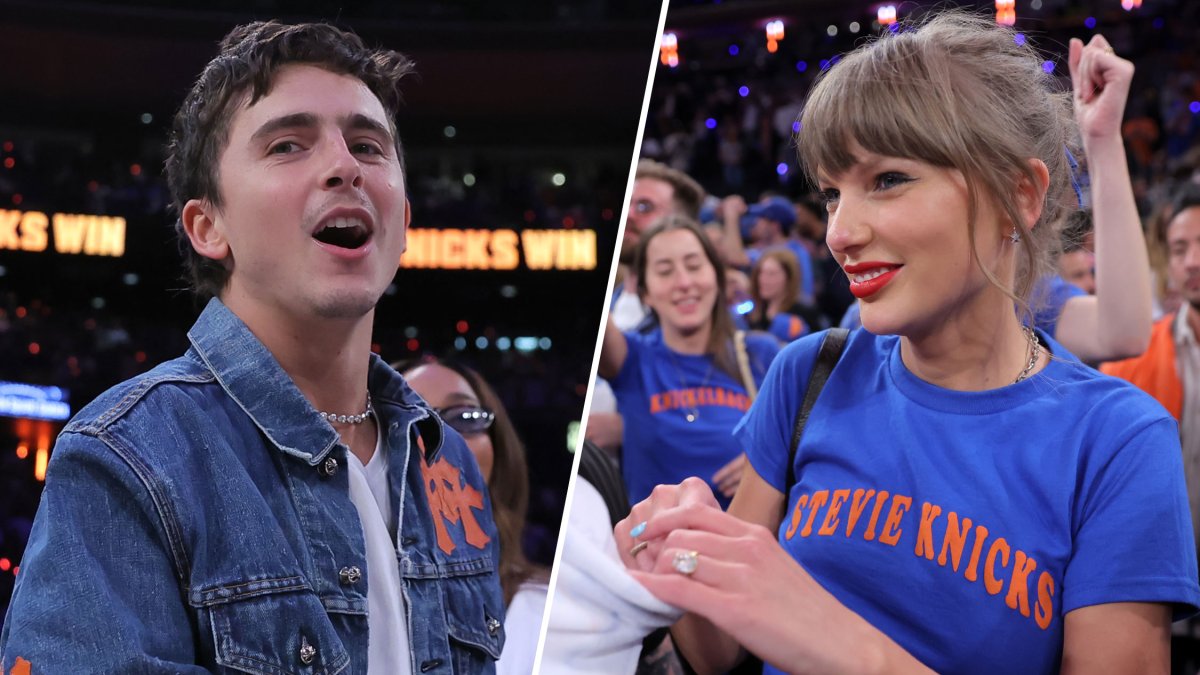 Swift e Chalamet juntam-se a celebrações selvagens após a vitória épica dos Knicks – NBC New York
