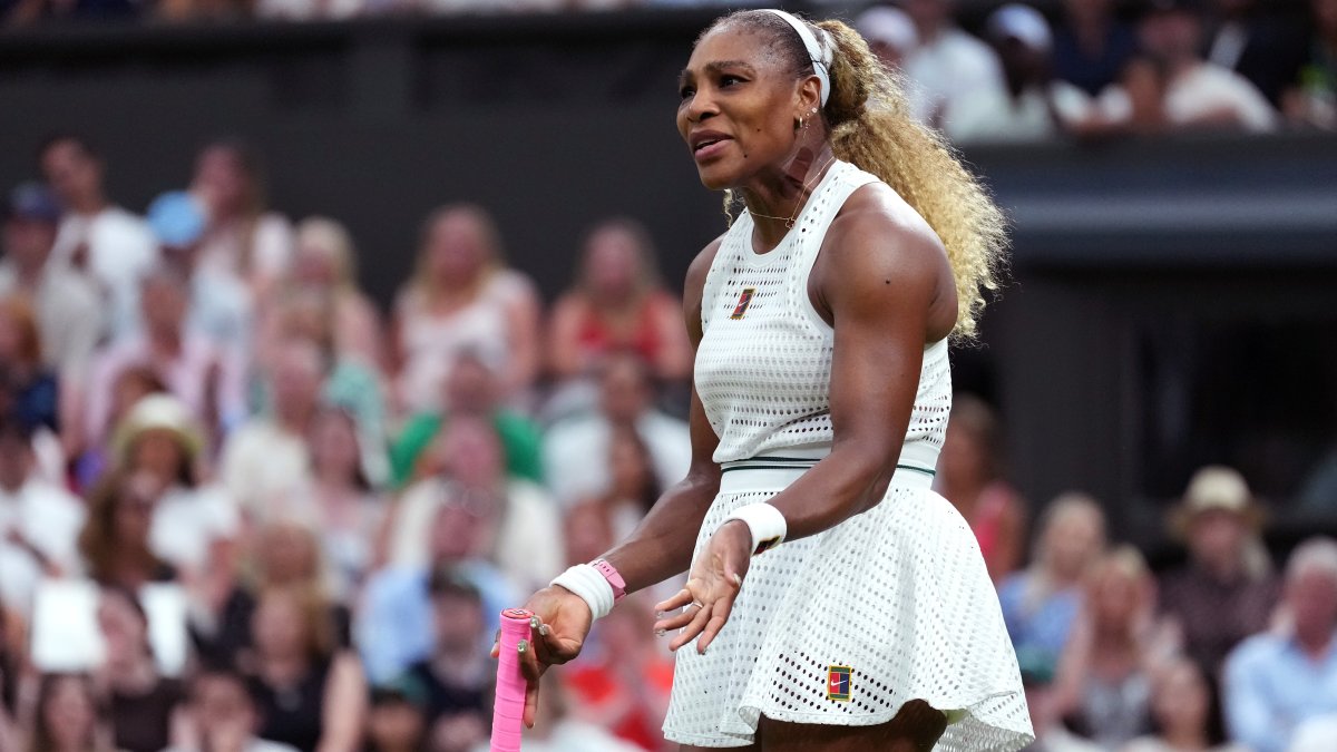 Serena Williams desiste de partida de duplas em Wimbledon – NBC New York