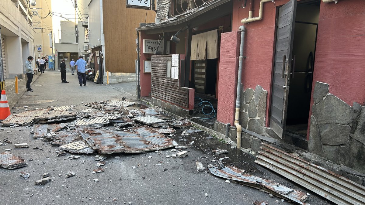 Forte terremoto abala o Japão, danos relatados – NBC New York