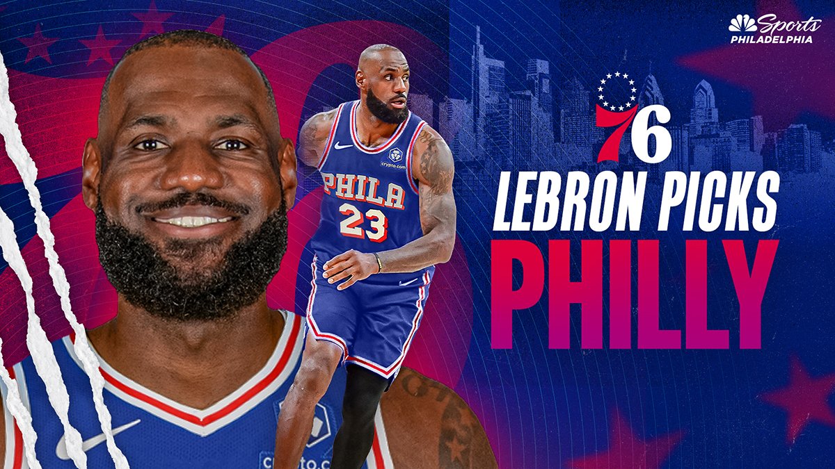 LeBron James se junta ao Sixers em um contrato de dois anos – NBC Nova York