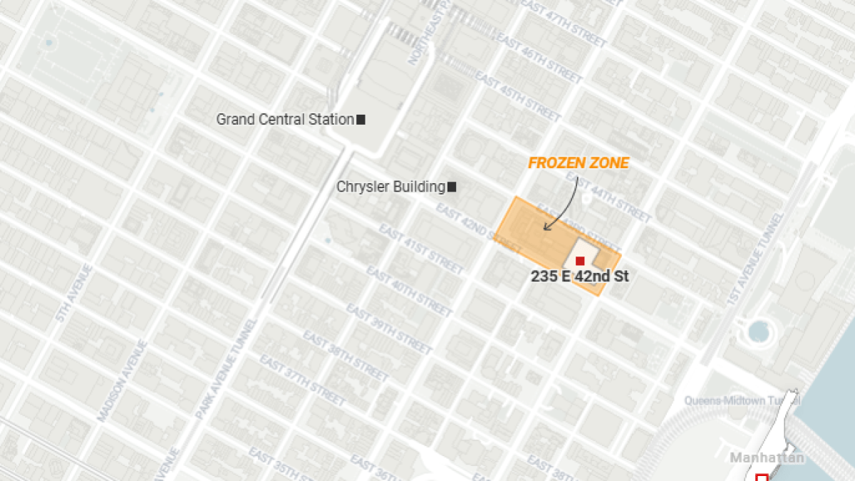 A zona de congelamento diminui na investigação do colapso de um edifício em Nova York – NBC New York