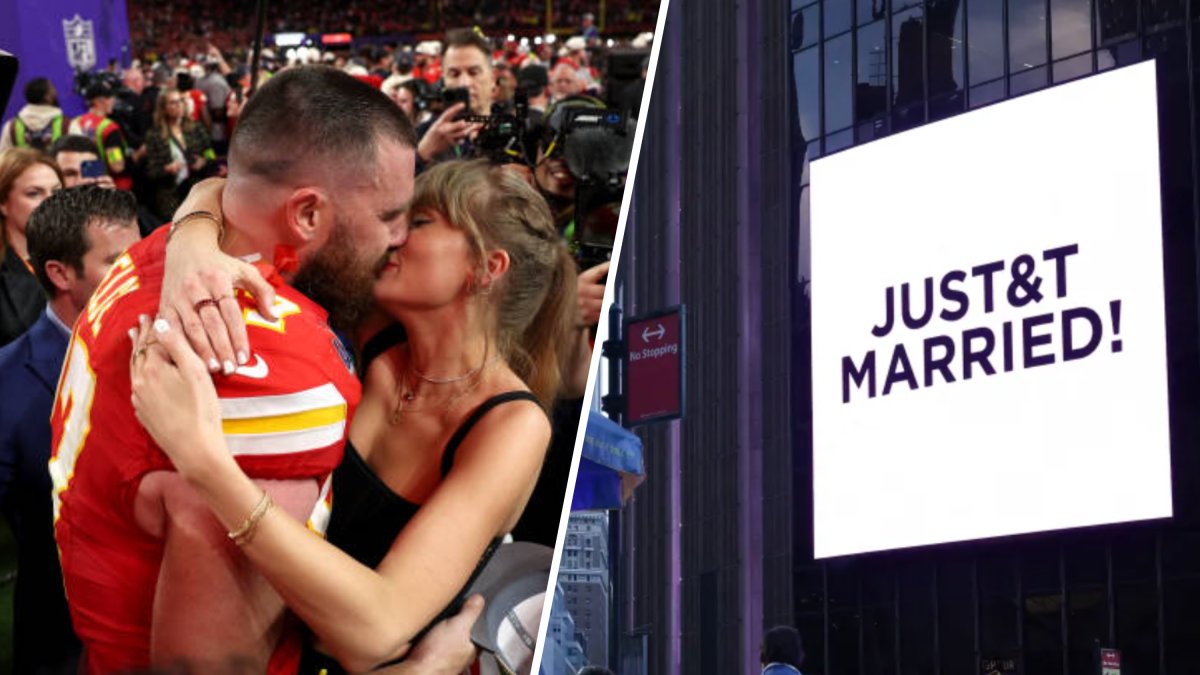 Taylor Swift e Travis Kelce se casam em cerimônia elaborada – NBC New York