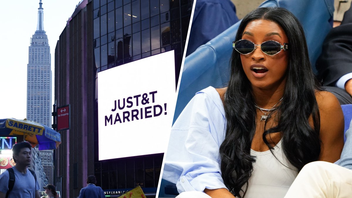 Simone Biles says unexpected celebrity ‘stole' her sunglasses at Taylor Swift's wedding