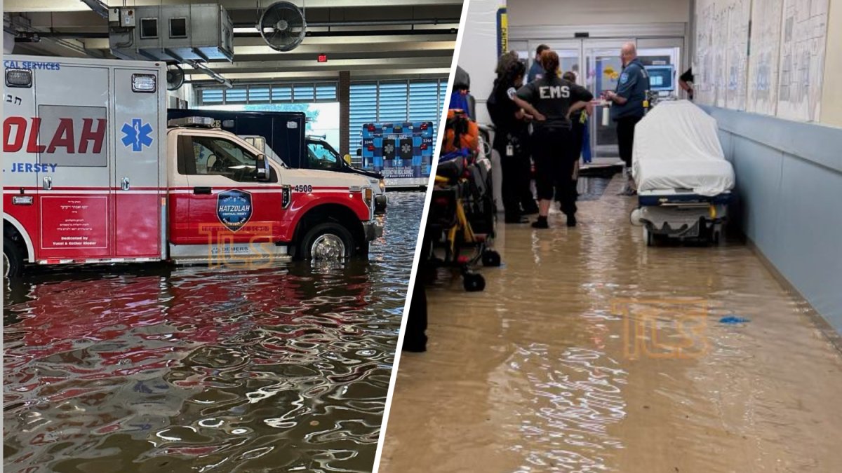 Fotos mostram hospital de Jersey Shore inundado em meio ao mau tempo – NBC New York
