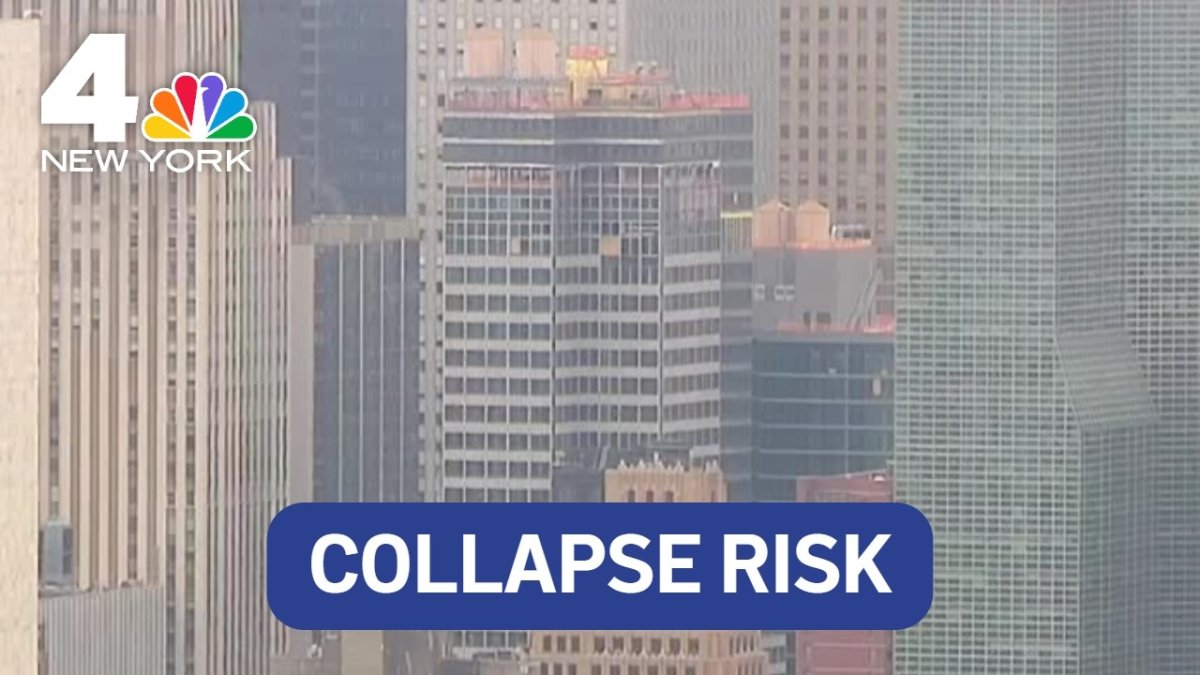 Câmera ao vivo: Prédio alto em Nova York onde vigas desabaram, causando evacuações