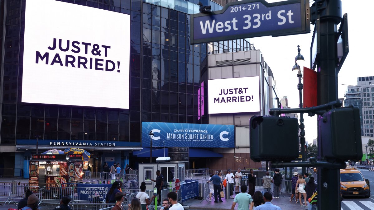 Veja quanto Taylor Swift pagou a Nova York pela segurança do casamento – NBC New York