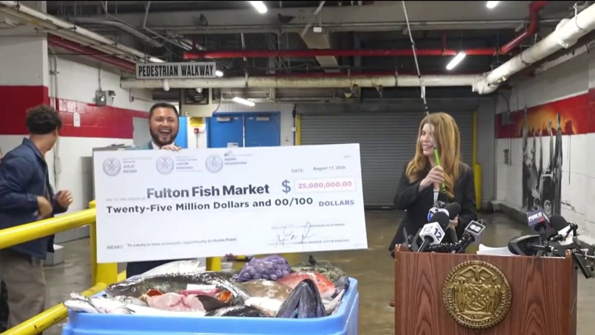 Fulton Fish Market receives $25M for modernization – NBC New York