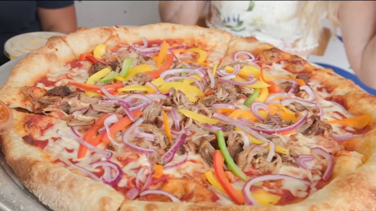 Try Haitian fusion pizza at this popular New Jersey shop