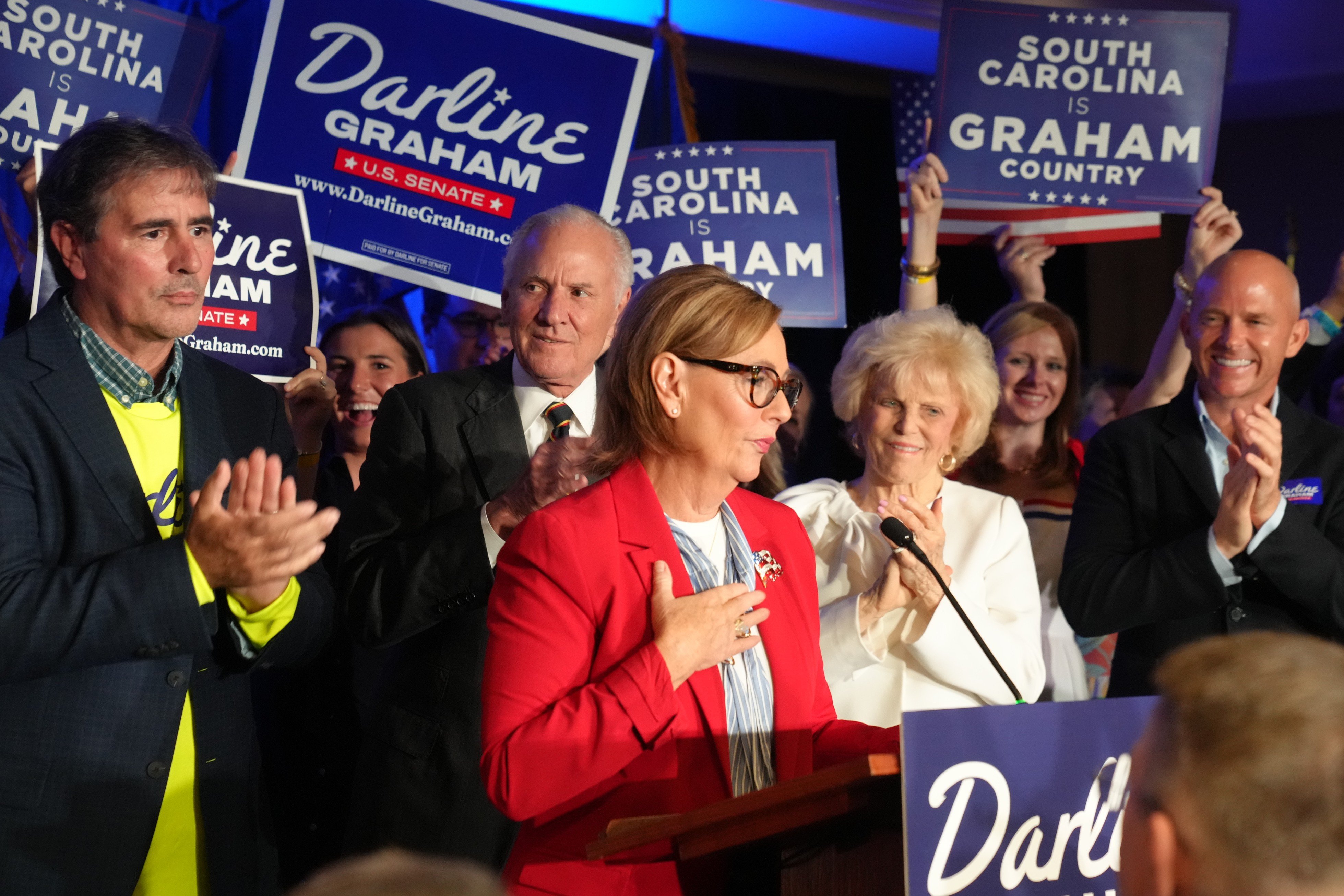 Sen. Darline Graham wins the Republican Senate primary runoff in South Carolina