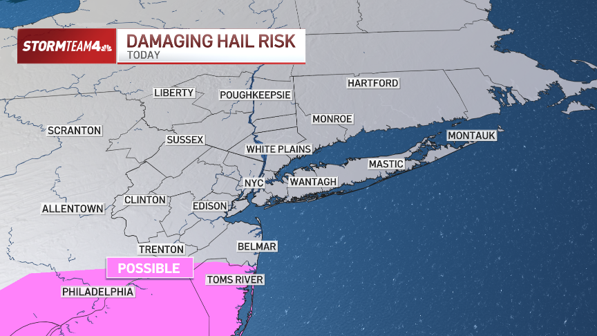 Thursday storms to bring risk of floods and damaging winds to NJ – NBC ...