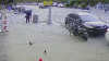 Pedestrian flung into air in wild NYC crash between Corvette, Mercedes-Benz