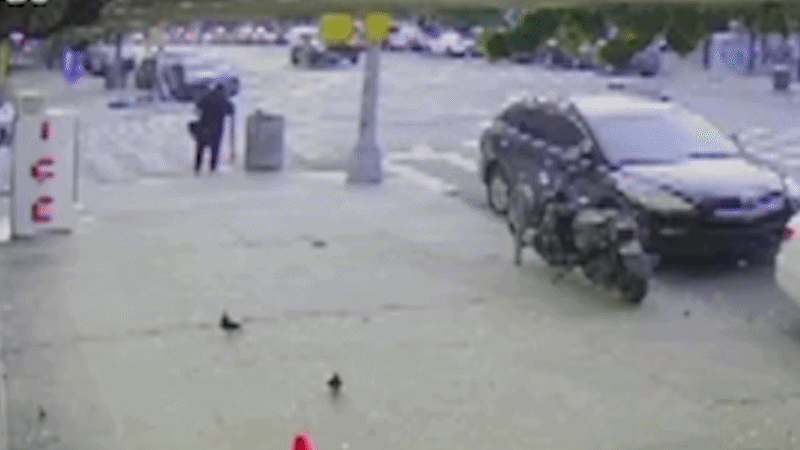 Pedestrian flung into air in wild NYC crash between Corvette, Mercedes-Benz