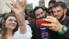 Mamdani look-alike contest draws hundreds to Washington Square Park. This guy won