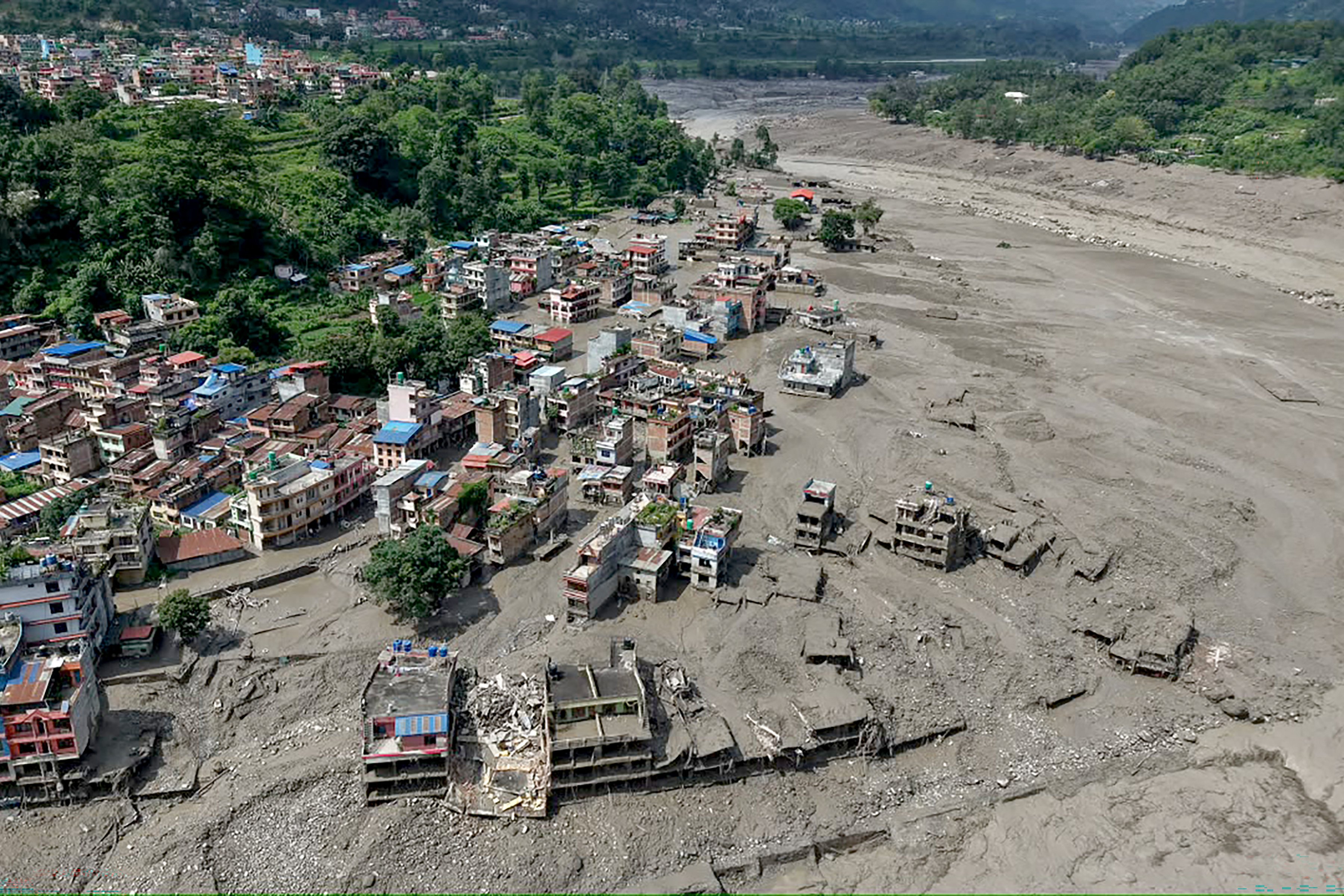At least 72 dead and hundreds missing after catastrophic flash floods in Nepal