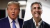Trump appears on former fixer-turned-foe Michael Cohen's radio show after bitter split