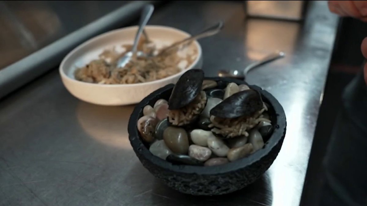 You can literally hear the sounds of the ocean in this dish