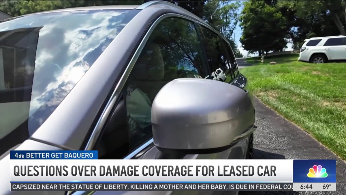 Woman questions charge for damage to leased car – NBC New York