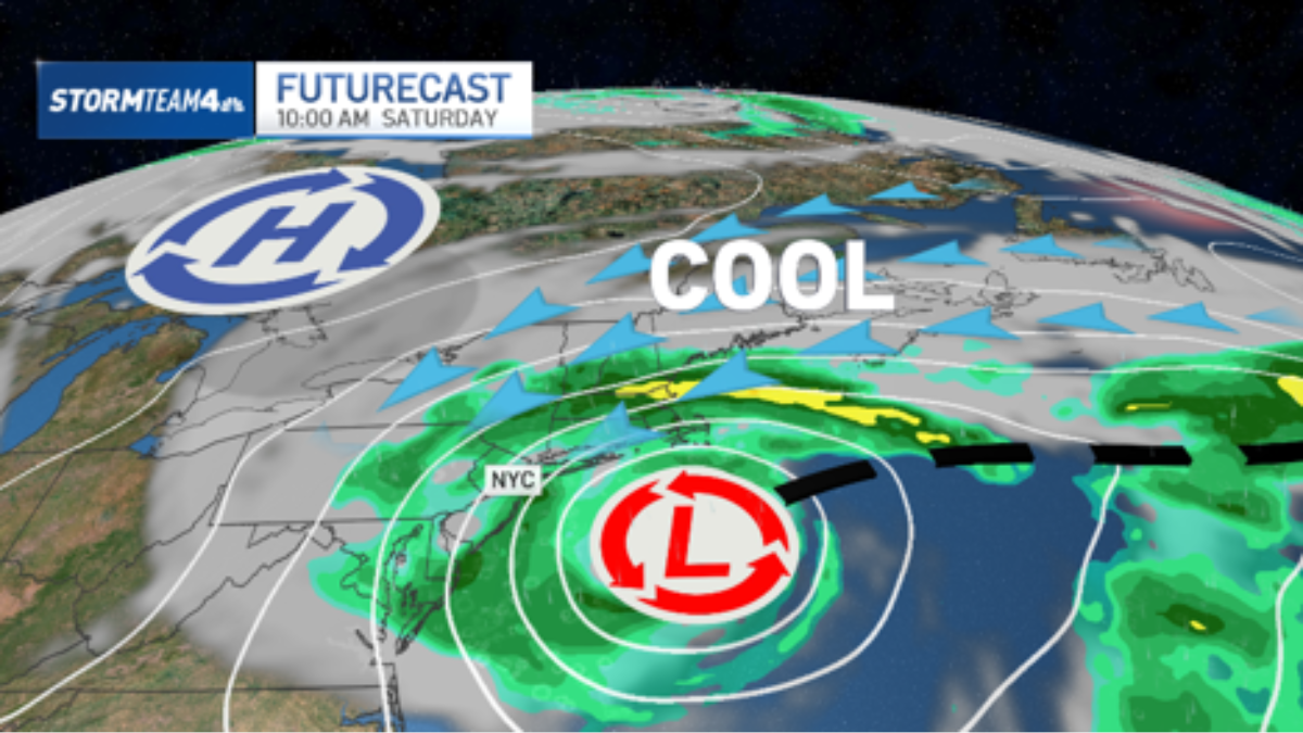 A nor'easter already?!? Weekend storm could slam coast — but no snow in forecast