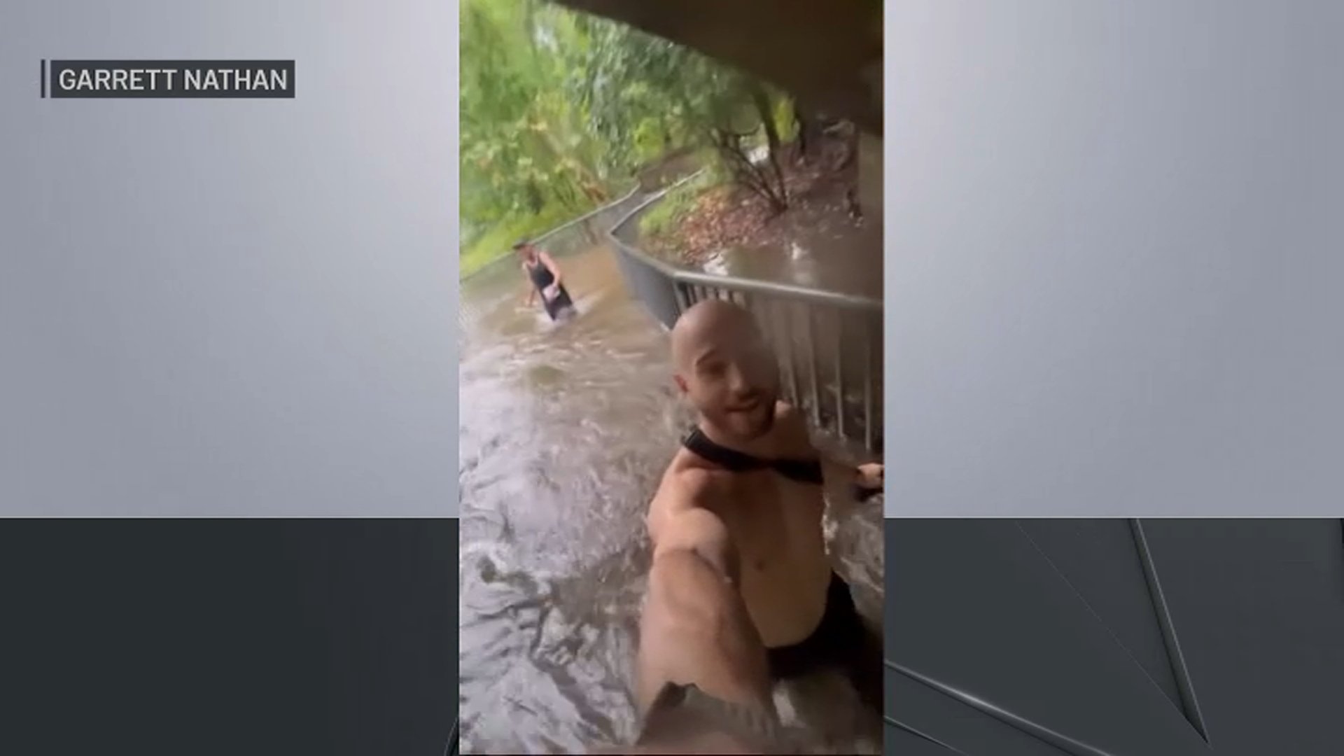 “Bro, this is nuts!”: Marathon runners race straight into torrential flooding