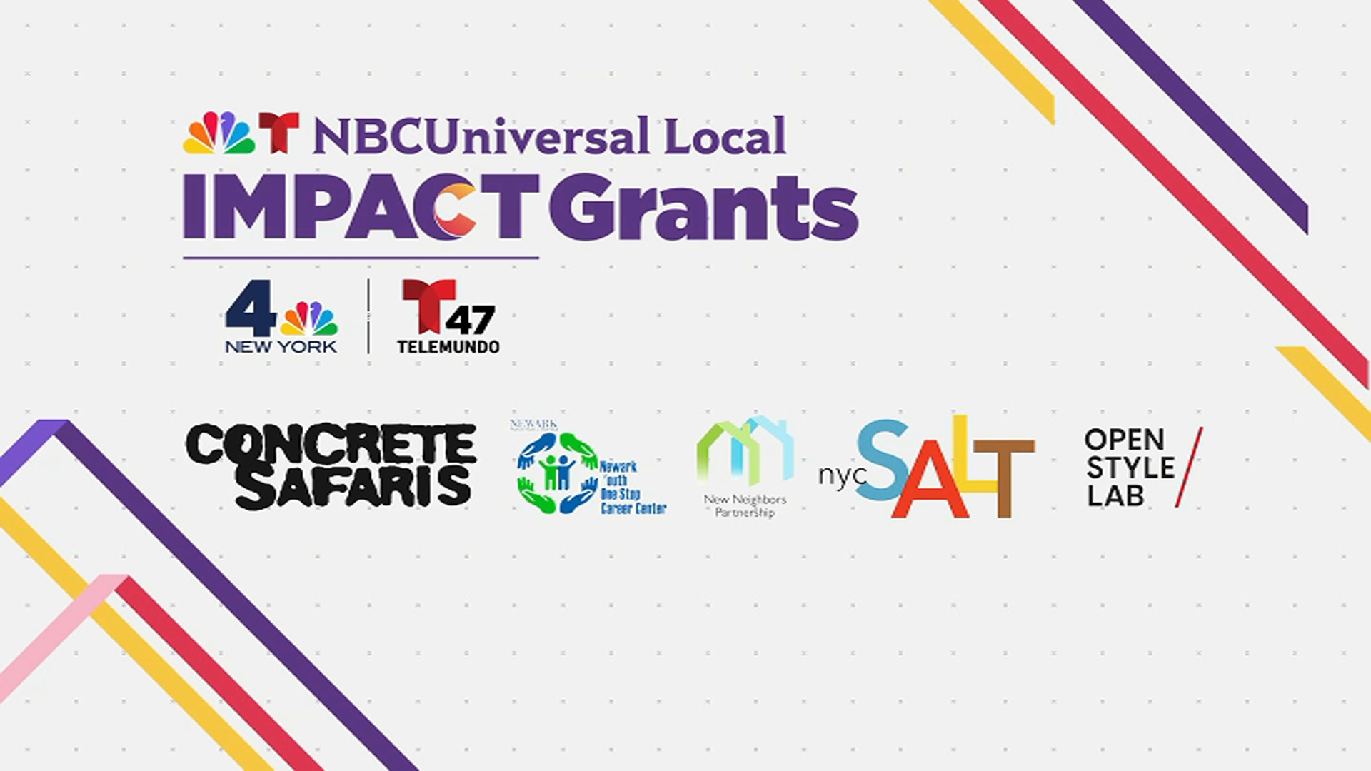 nbcnewyork.com - NBC New York Staff - NBC 4 New York, Telemundo 47 and Comcast NBCUniversal Award More Than $227K to Five Tri-State Nonprofits