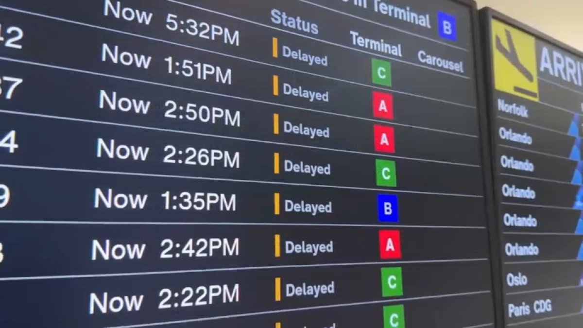 Is Newark open? Delays linger at airport after Monday travel meltdown