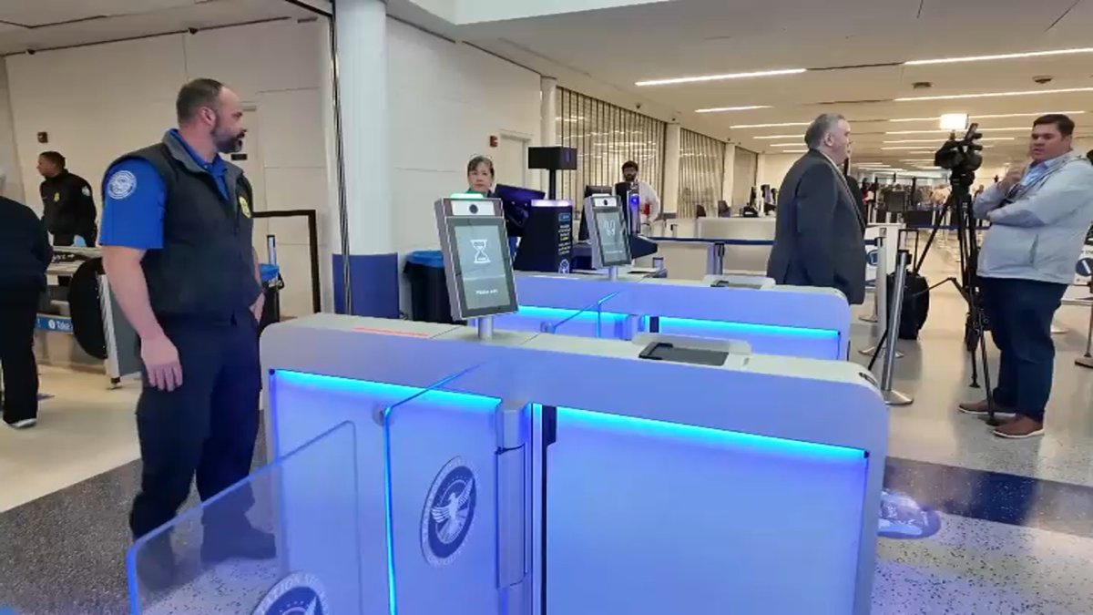 Newark Airport's new eGates can screen travelers at security ‘in under three seconds'