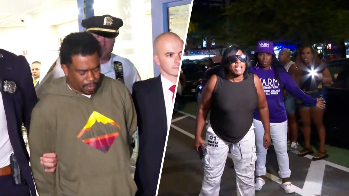 Family confronts suspected killer arrested for beating young mother to death