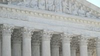 A view of the U.S. Supreme Court in Washington, D.C., on October 14, 2026.