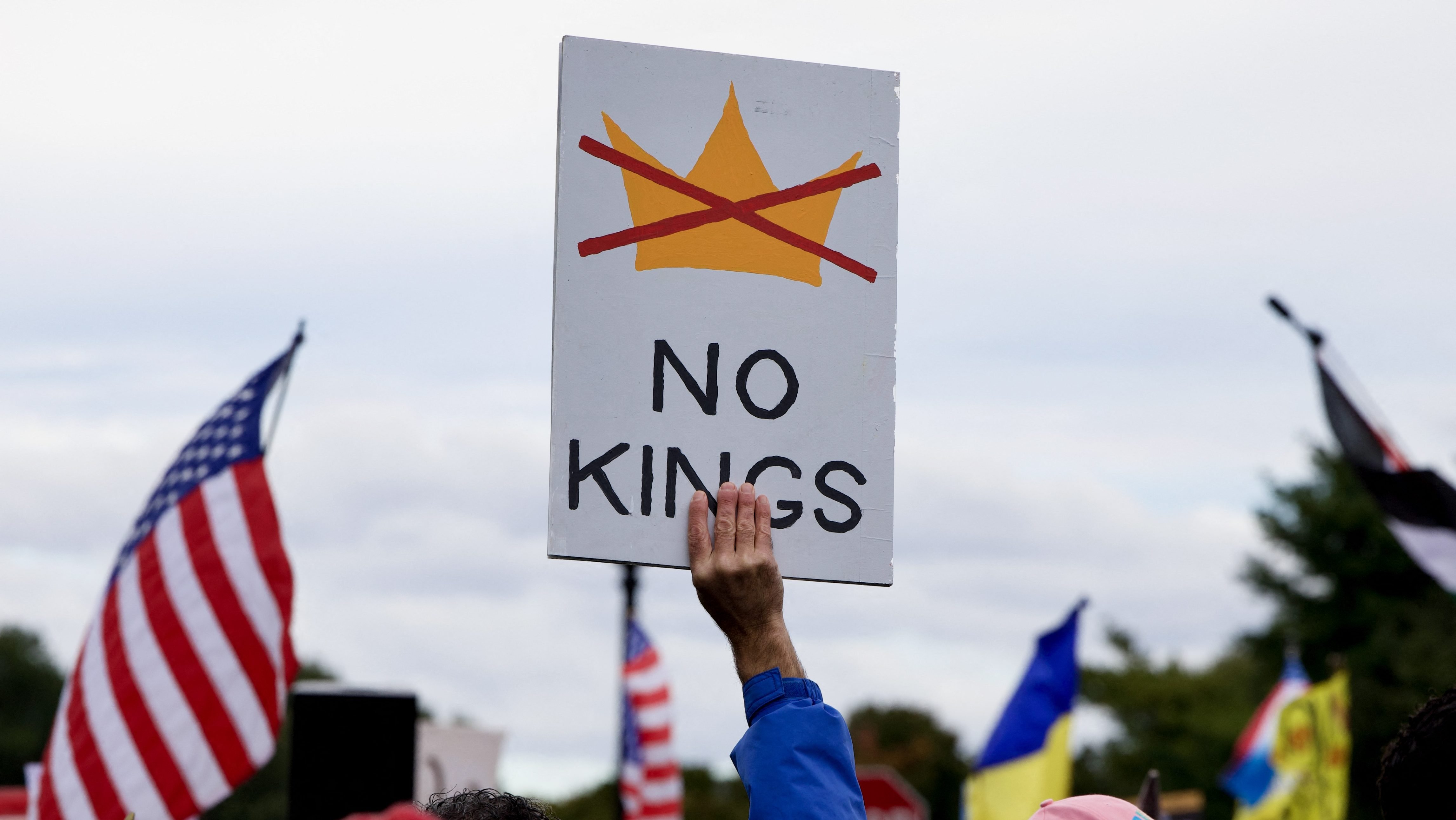No Kings rallies across U.S. urge voters to cast ballots early ahead of midterms