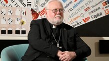 Archbishop Paul Richard Gallagher, Vatican Secretary for Relations with States and International Organizations, speaks during an exclusive interview in Rome, Italy on October 27, 2026. 