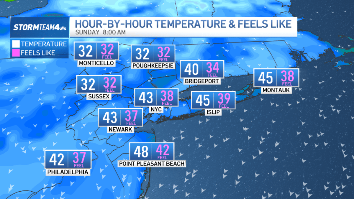 Bundle up! Cold snap hits New York City this weekend
