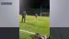 Suffolk police officers go viral after joining teens' soccer game in Centereach