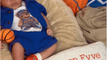 Knickson Fyve comes from a family of diehard Knicks fans.