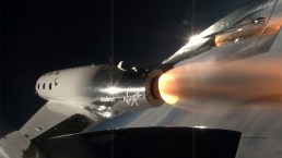 Virgin Galactic Spaceship Takes First Powered Flight