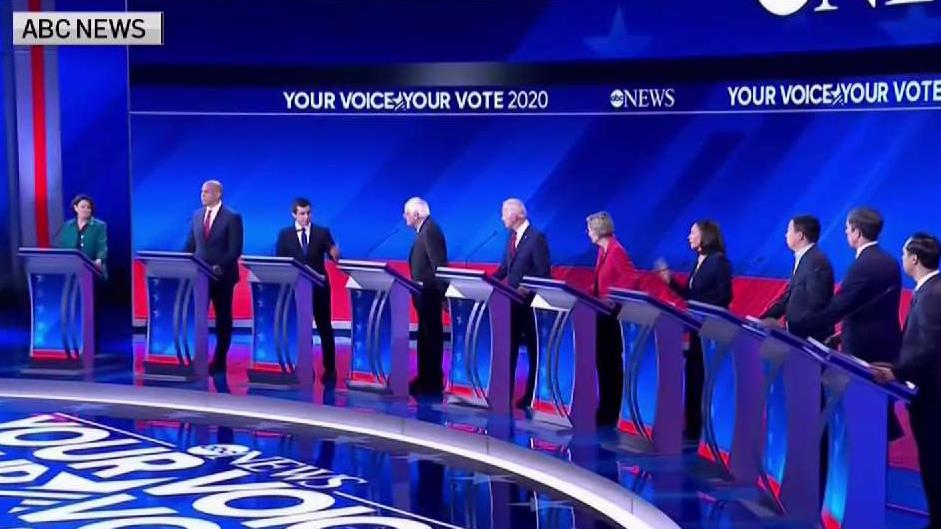 3rd Presidential Debate Highlights Divide Among Democrats