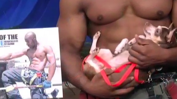 Maria's Pet Project: NYC Firefighters Support the Cause
