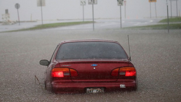 Top News Photos: Hurricane Lane Floods Hawaii