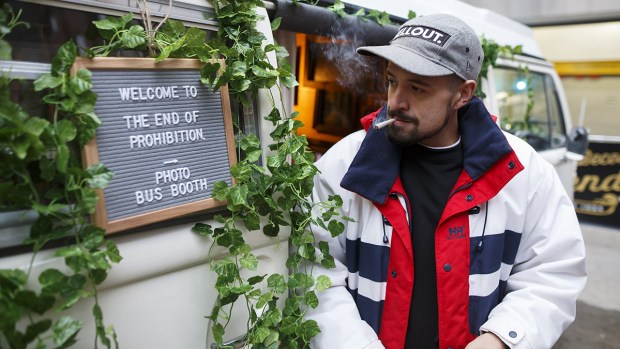 Top News Photos: Canada Legalizes Pot, Derailed Train, More