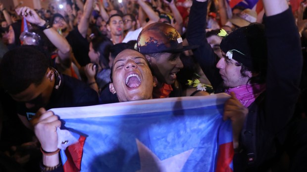 [NATL] Top News Photos: Puerto Rico's Gov. Ricardo Rossello Resigns, and More