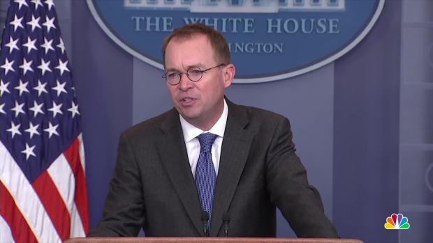 [NATL] Budget Director Blames 'Schumer Shutdown' on Immigration Reform, Says DACA is Not Urgent