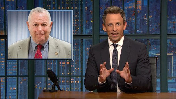 [NATL] 'Late Night': Checking in With Rep. Dana Rohrabacher of Calif.