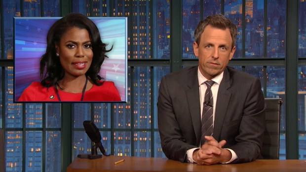 [NATL] 'Late Night’: A Closer Look at Omarosa Claim About Hacked Emails 