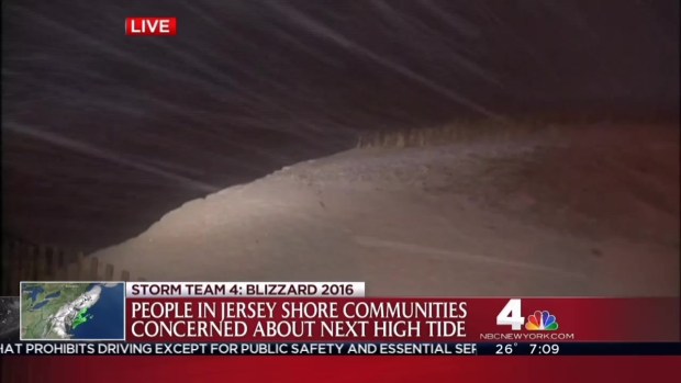 Coastal Flooding Threatens The Jersey Shore