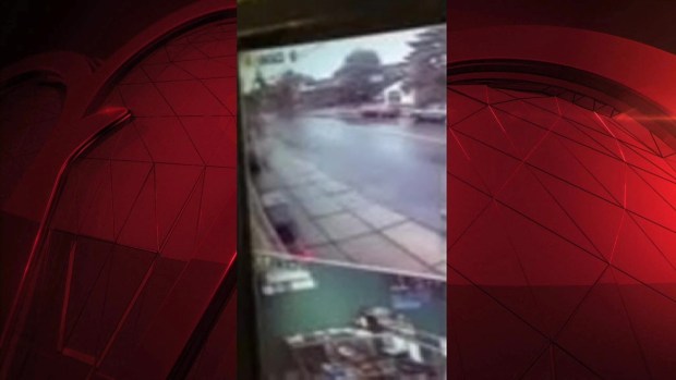 Surveillance Shows Bombing Suspect Running From Cops