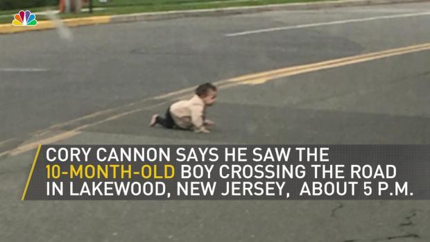 [NY] Baby Boy Found Crawling Across Busy New Jersey Street, Startling Photo Shows