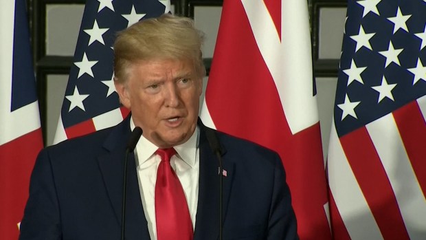 [NATL] Trump Reacts to Thousands Protesting in London