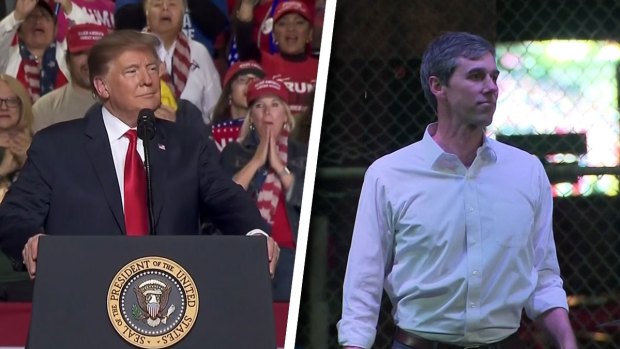 [NATL-DFW] In El Paso, Trump and O'Rourke go Head-to-Head Over Wall